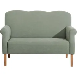 DININGSOFA Karin Flachgewebe hellgrün