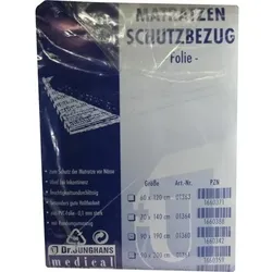 MATRATZEN SCHUTZBEZUG Folie 0,1 mm 90x190 cm weiß 1 St