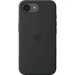APPLE Silikon Case mit MagSafe, Backcover, Apple, iPhone 17e, Schwarz