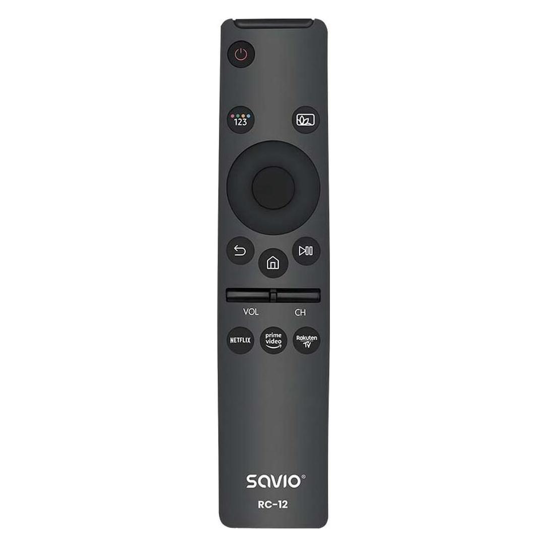 Savio RC-12 Fernbedienung IR Wireless TV (Gerätespezifische Fernbedienung, Infrarot) (RC-12)