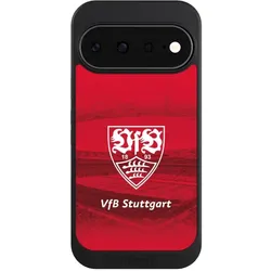 Nivocase Hülle für Google Pixel 11 Handyhülle NIVOcore Case Schwarz Offizielles Lizenzprodukt Stadion VfB (Google Pixel 11), Smartphone Hülle, Schwarz