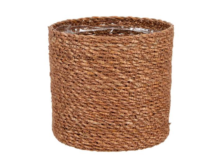 Übertopf Korb Ø17xH16CM Braun SG