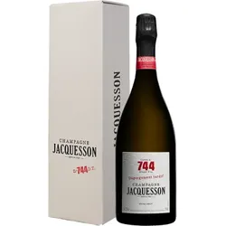 Magnum - Champagner Jacquesson - Cuvée 744 - Dégorgement Tardif - Extra Brut - Etui