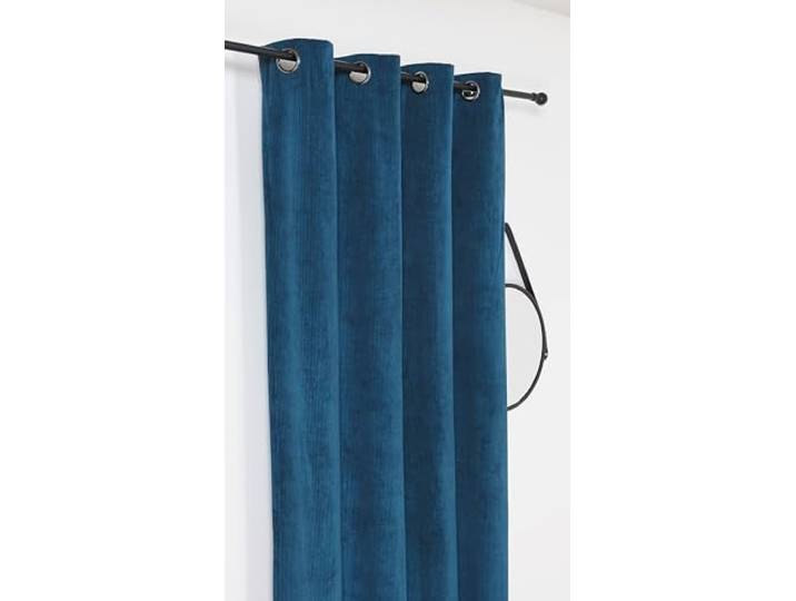 Linder Rideau Obscurcissant Thermique et Isolant Alberta - 140x260cm - Bleu Marine