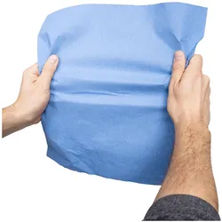 Stier Putzpapier-Rollen 3-lagig L.36,5cm x B.35cm, Haushaltspapier, Blau