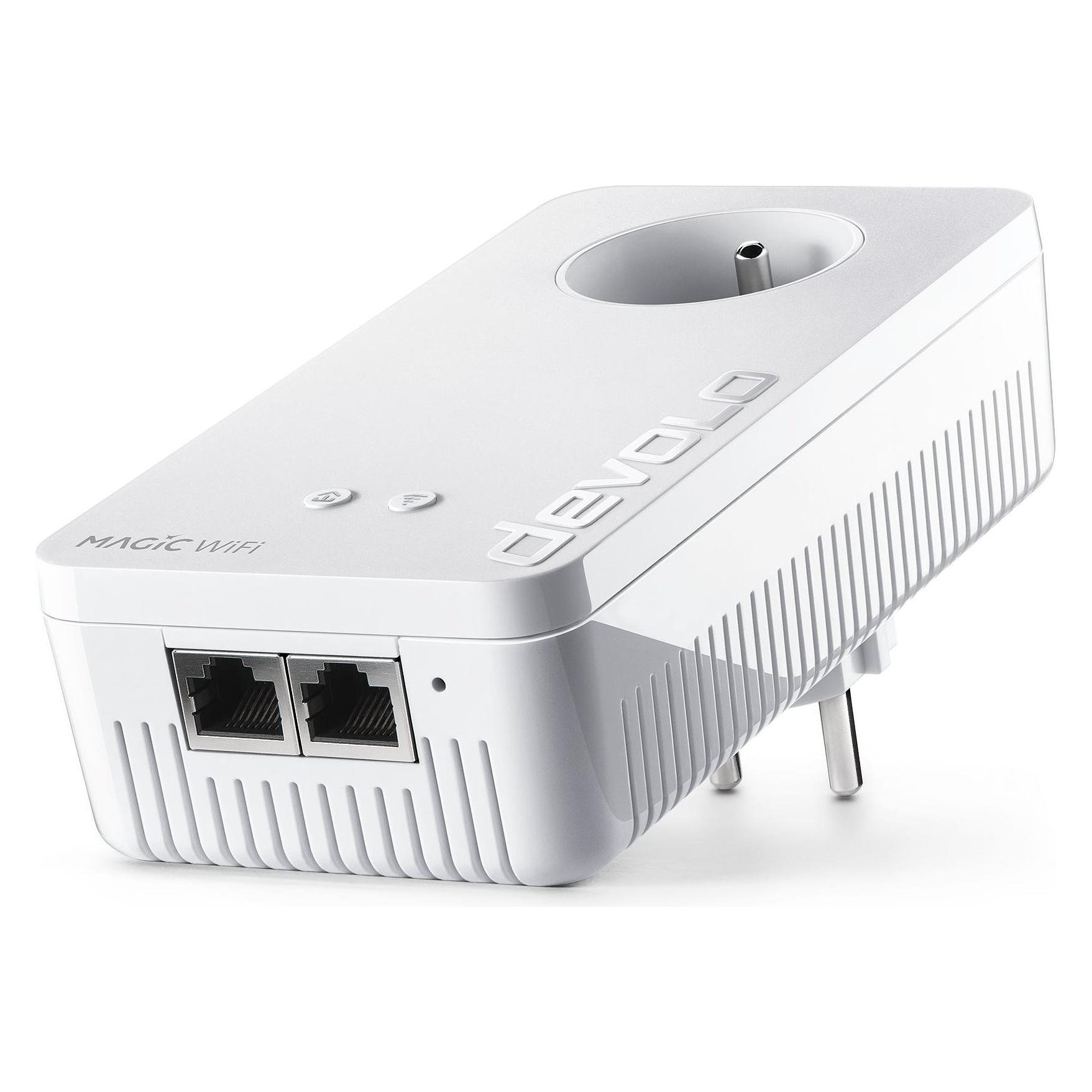 Devolo Powerline WLAN Einzel Adapter 2.4 GBit/s (2400 Mbit/s) (8611)