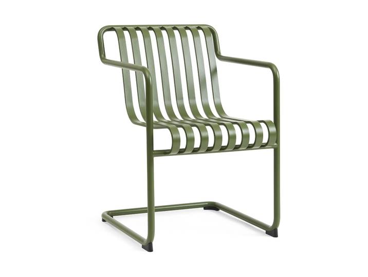 HAY Fauteuil Palissade Cantilever Dining Olive