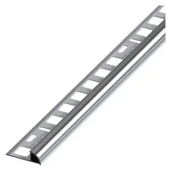Alfer, Profil + Stange, Viertelkreisprofil Alu 2.5m