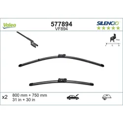 Scheibenwischer VALEO 577894 für Citroën C4 Grand Picasso II Spacetourer
