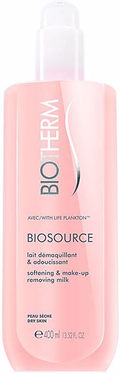 Biotherm Biosource softening & make-up removing milk 400 ml