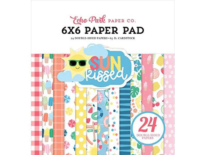 Echo Park Paper Bedrijf Echo Park Dubbelzijdig Papier Pad 6 X6 24/Pkg-Sun Kissed