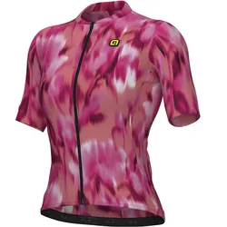 Alé, Damen, Velotrikot, Jardin 2.0 (M), Rot, Mehrfarbig, M