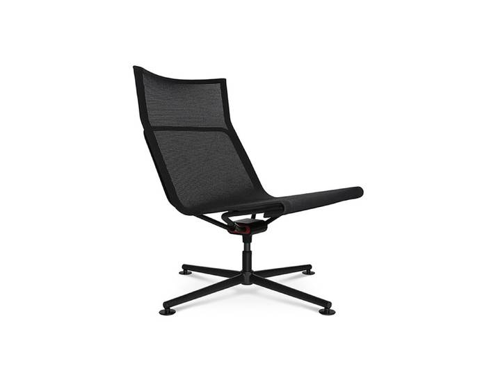 Sessel D1 Low Wagner grau, Designer Stefan Diez, 88x85–91x88 cm