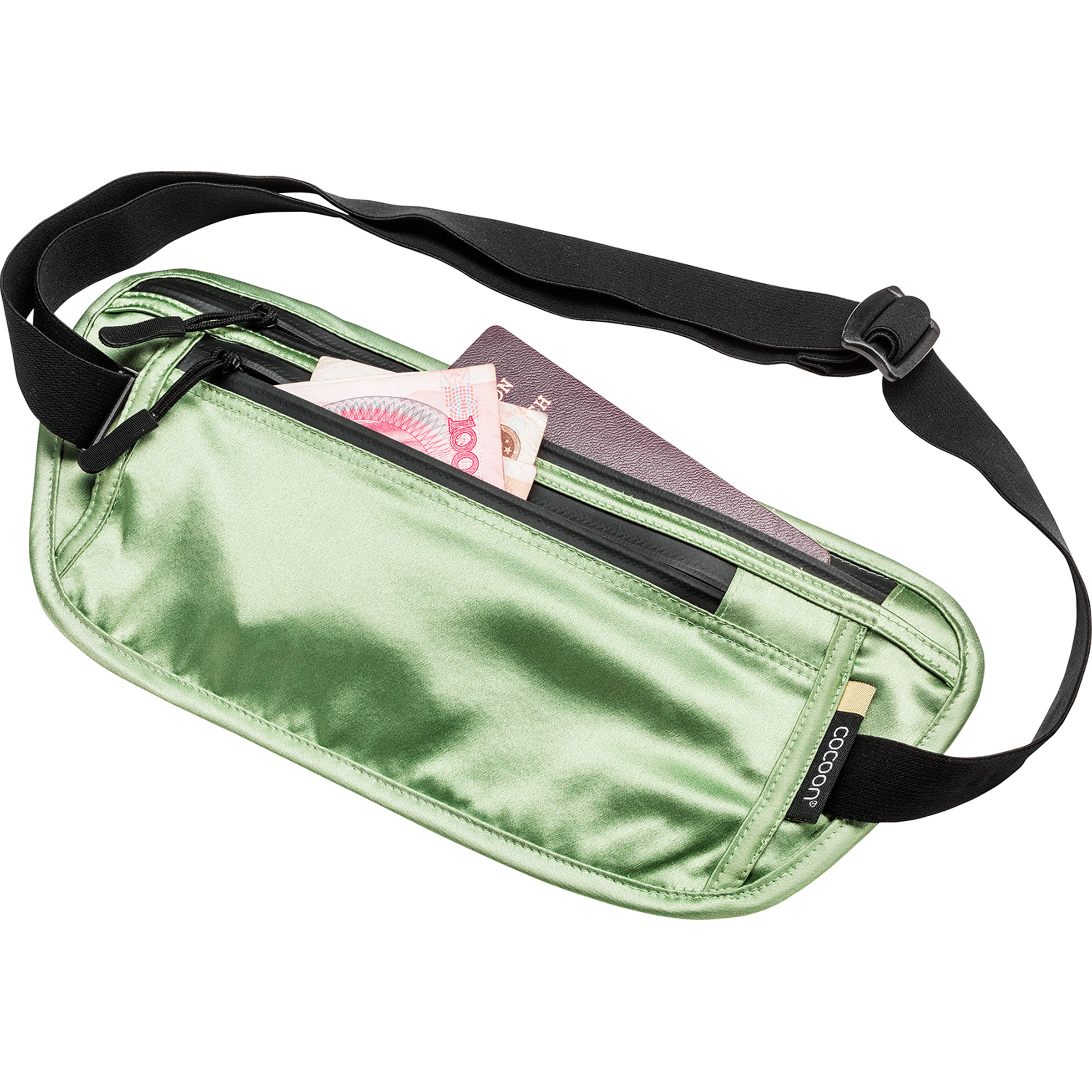 Cocoon Secret Silk Hüfttasche Reisedokumententaschen gruen Reise