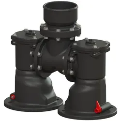 Kessel 680061 - Duo-Klappengehäuse für Aqualift F