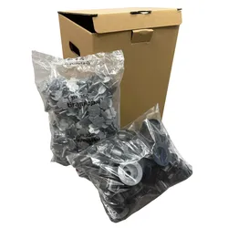 Verlegefix / Tiramisu Schraubsystem 1,6 mm Basisset 250 Zuglaschen 50 Zughauben