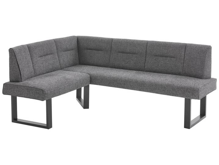 Valdera Eckbank KIRA, Graphit, Stoff