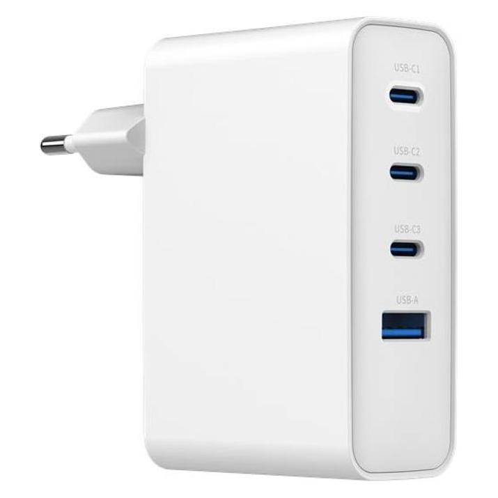 SIGN Wall Charger for Laptop & Smartphone (100 W, 4 Ports) (A2208-01)