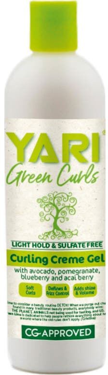 Yari Naturals Yari Green Curls Light Hold Curling Cream Gel 355 ml