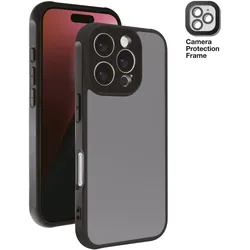 Cover für iPhone 16 Pro (Schwarz, Durchscheinend) Frosted