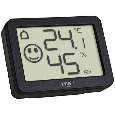 TFA Dostmann Thermo-/Hygrometer Schwarz 30.5055.01