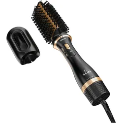GAMA, Trimmer + Haarschneider, Ga.Ma, Haarmodellierer iOn 2in1, Schwarz und Gold