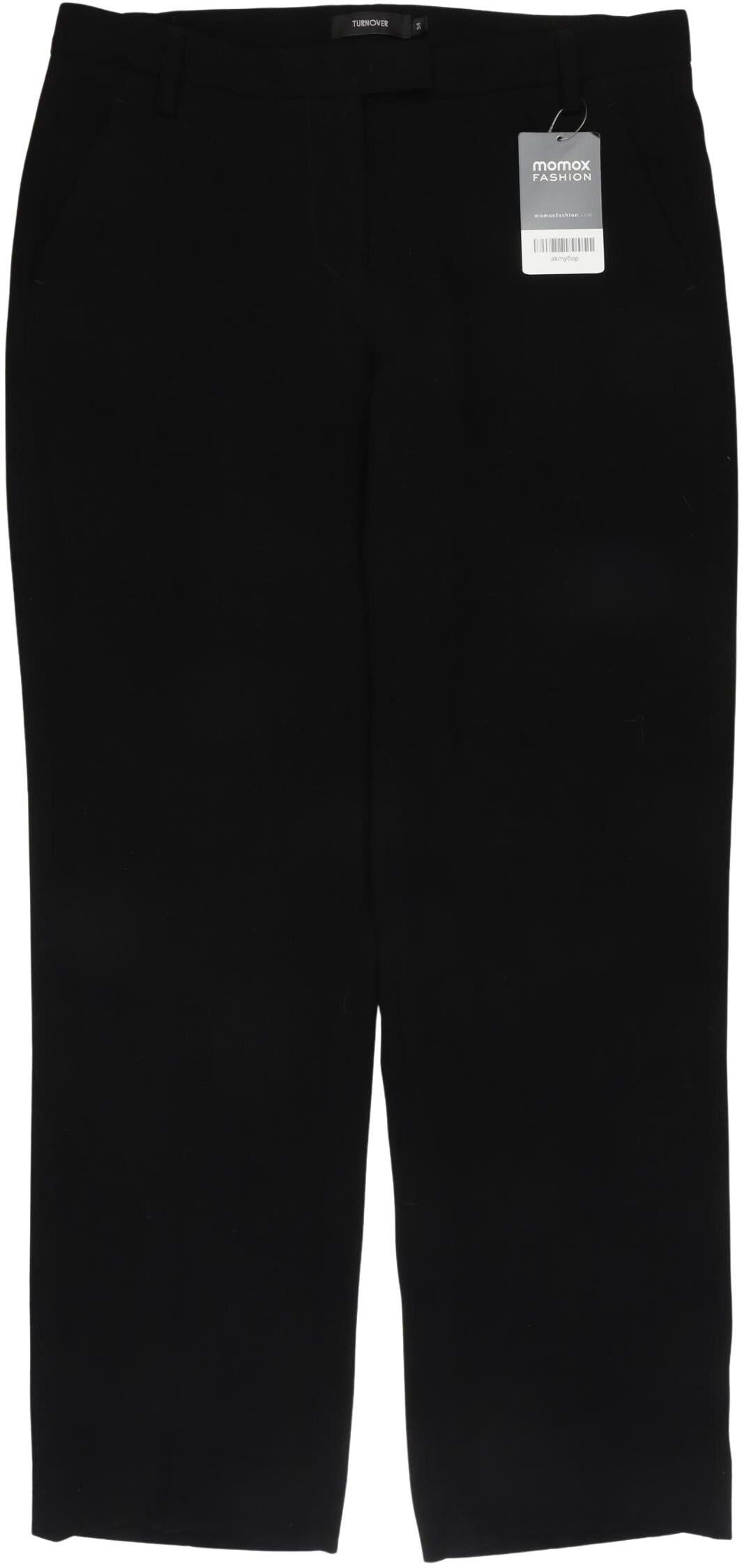 Turnover Damen Stoffhose, Schwarz, Gr. EU 34, Synthetik - Second Hand