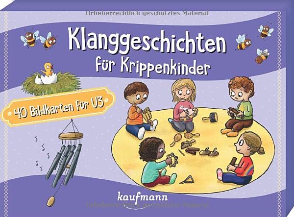 Suse Klein - Klanggeschichten für Krippenkinder: 40 Bildkarten für U3 (40 Bildkarten für Kindergarten, Kita etc.: Praxis- und Spielideen für Kinder) - Preis vom 02.10.2026 23:42:20 h
