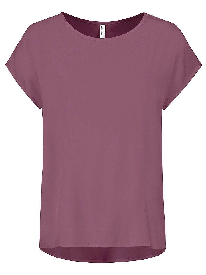 Sublevel Bluse in Bordeaux - L