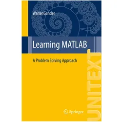 Learning MATLAB, Fachbücher von Walter Gander