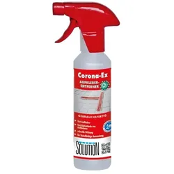 Etikettenlöser Solution Glöckner Corona-Ex 250 ml Spray löst Aufkleber und Rückstände von Abstandsmarkierungen