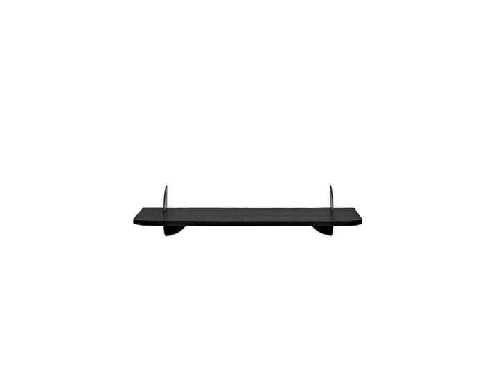 Design Wandregal „Aedes“ Nussbaum Schwarz AYTM