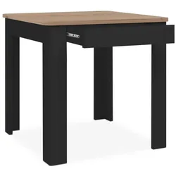 Natec, Esstisch, Esstisch Oslo 80 x 77 x 80 cm Eg (80 x 80 x 77 cm)