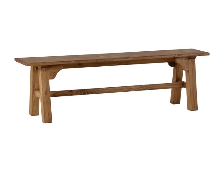 MiaMöbel Mexico Bank 158cm Massivholz Pinie Landhaus Mexiko Möbel Mexikanisch