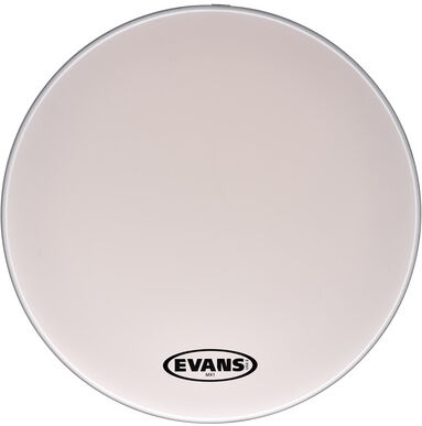 Evans "26" MX1 Bass Drum Head (White)"