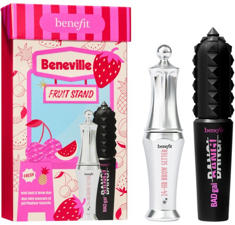 Benefit Beneville Fruit Stand Your Lash & Brow Essentials Duo Christmas Beauty Set coffret cadeau pour femme