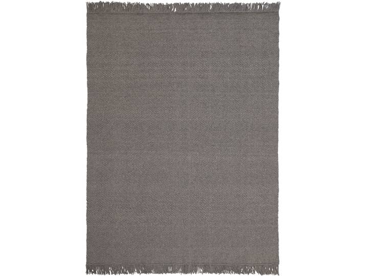 Teppich - designed by Linie Design - Farbe: grau - Material: Wolle - 77