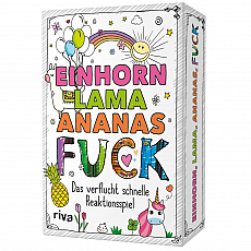 Riva Verlag Einhorn, Lama, Ananas, FUCK - deutsch 310596