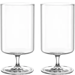 3er-Set Leonardo Wasserglas Basso 350 ml Glas Transparent Klar