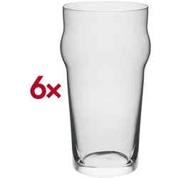 Rona Bierglas Pint glass 19 630 ml ungeeicht 6 Stück transparent, 16.2 cm