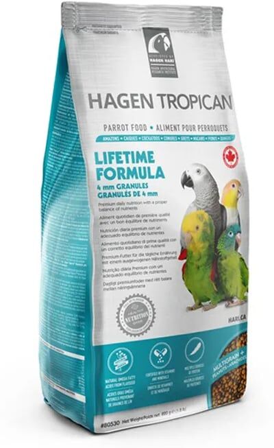 Tropican Alimento De Manutenção Para Papagaios 820g