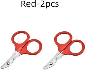 Uplifted Finds Professional Precision Pet Nail Trimmers red 2 Pcs