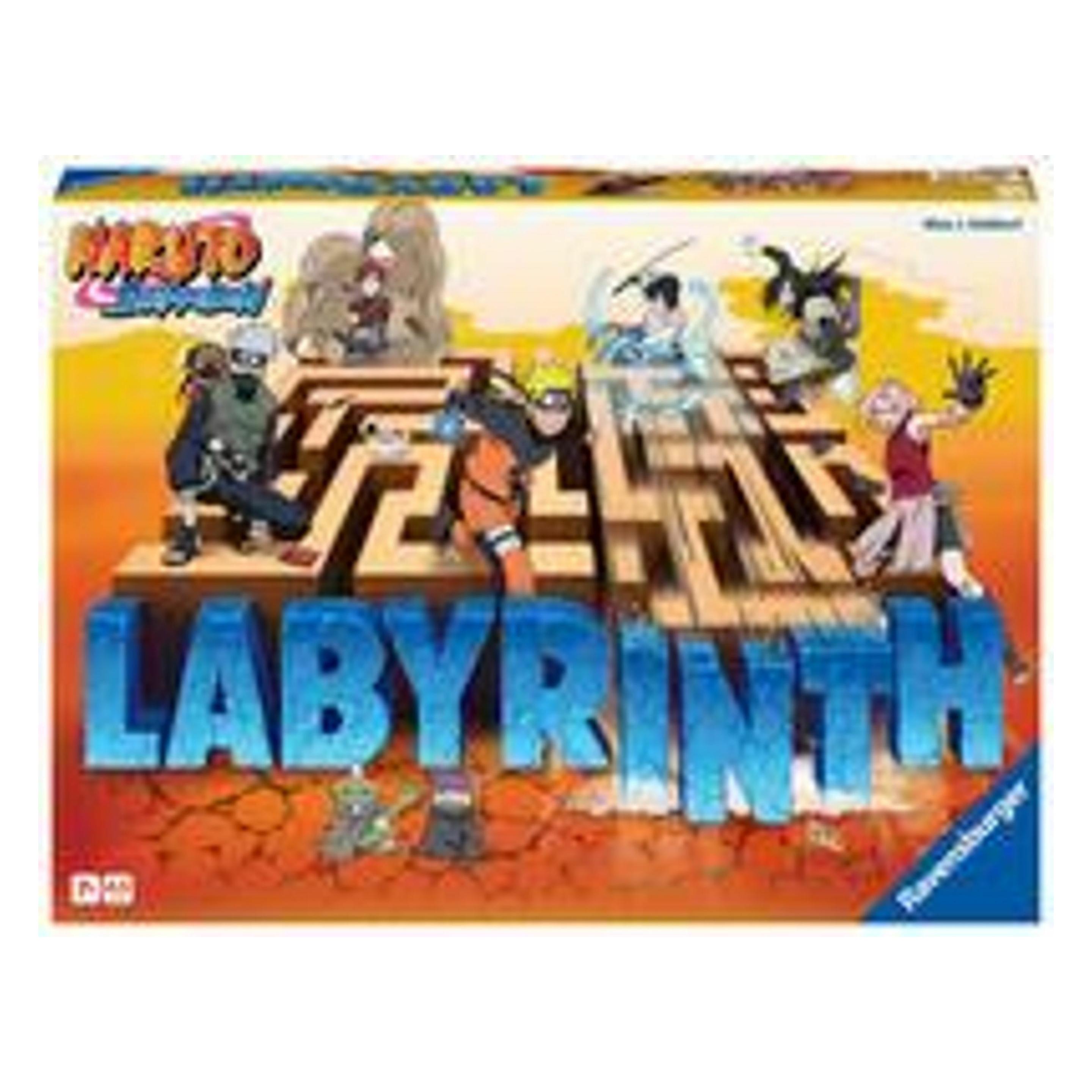 Ravensburger Naruto Labyrinth (Deutsch, Englisch, Französisch, Italienisch, Niederländisch, Portugiesisch, Spanisch, 2 - 4 Spieler) (27557)