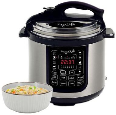 Megachef 8 Quart Digital Pressure Cooker with 13 Pre-set Multi Function Features