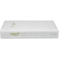 D-Link Desktop unmanaged Switch (8 Ports), Netzwerk Switch, Weiss