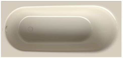 Bette BetteComodo Badewanne 1253-001 170x80x45cm, pergamon