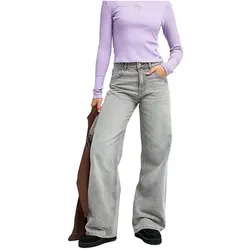 Roxy, Damen, Sporthose, Surf Crush (42), Grau