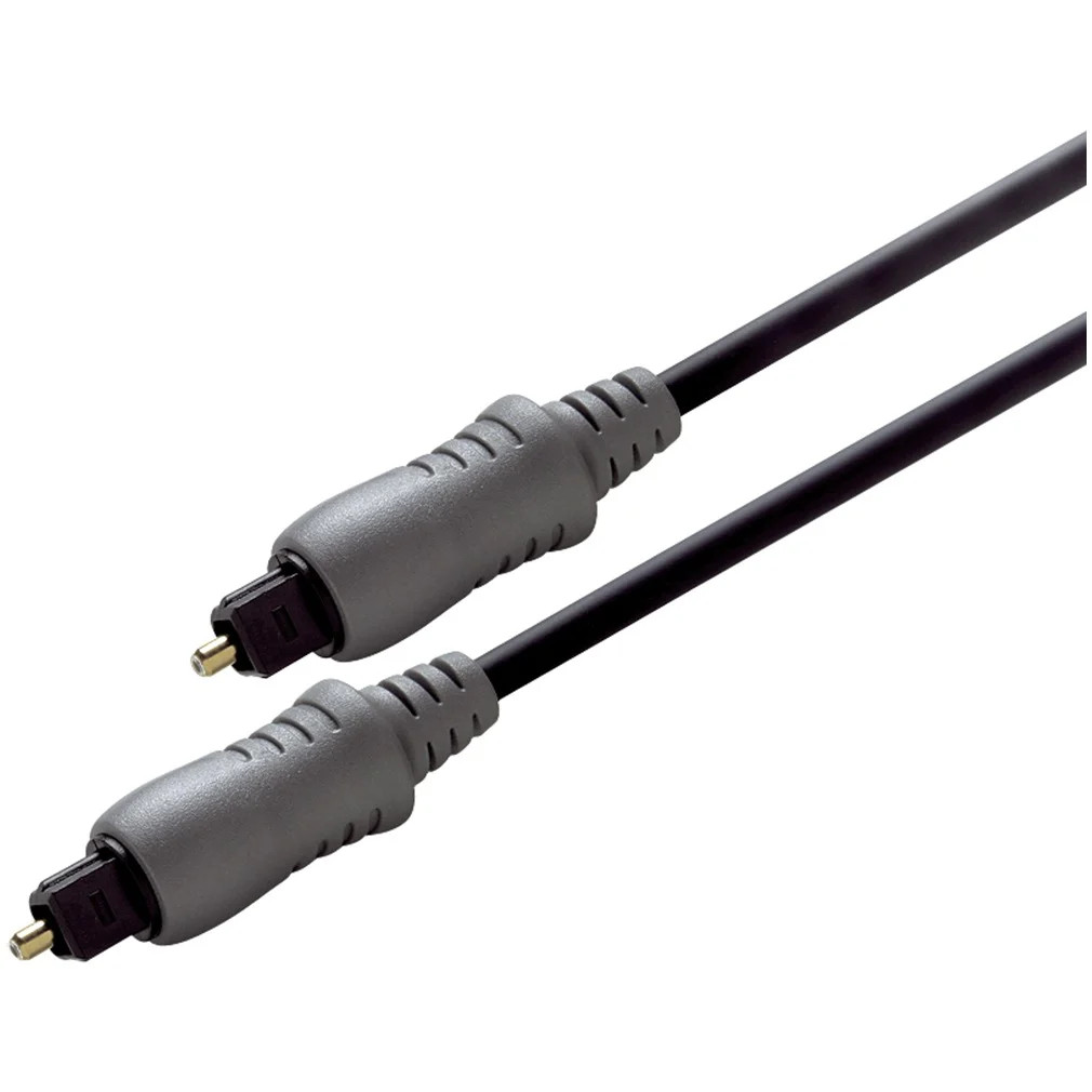 Scanpart Toslink optische audiokabel, 1,5 m, Zwart