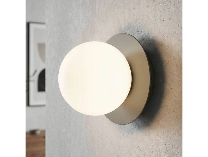 Wandlampe Minerva EMIBIG LIGHTING, dimmbar, creme / amber, für Wohn- / Esszimmer, Glas, Modern, Wandleuchte, Wandlampe Innen