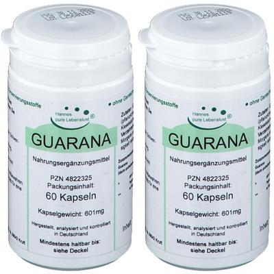 Guarana PUR Kapseln 2x 2x60 St